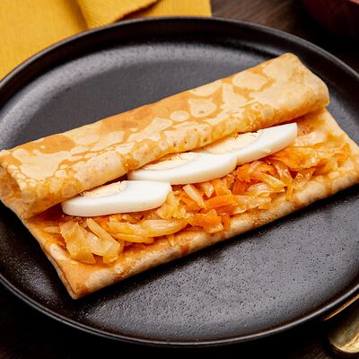 Блин с капустой и яйцом в Папины блины по цене 305 ₽