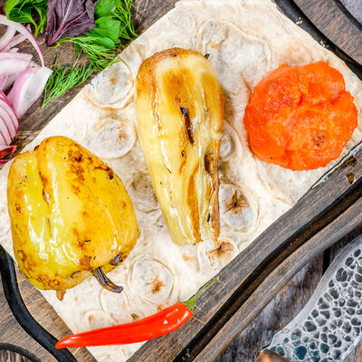 Шашлык Овощное ассорти в Роял Палас по цене 310 ₽