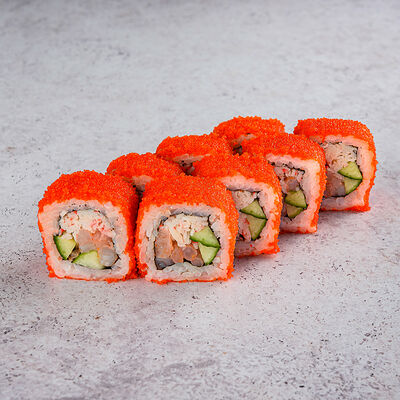 Калифорния с креветкой в Томята Тосуши по цене 492 ₽