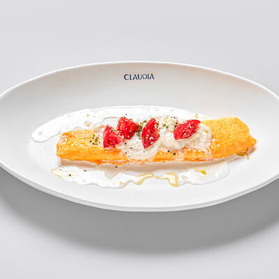 Омлет, страчателла, томаты в Claudia по цене 770 ₽