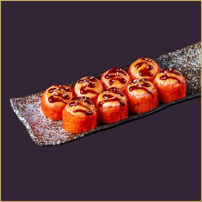 Ролл Калифорния запечённый в Happy Fish Premium по цене 732 ₽