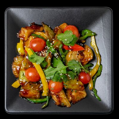 Хрустящие баклажаны Чосон в Корейское бистро. Чосон по цене 530 ₽