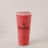 Смузи Клубничный M в Boba Tea