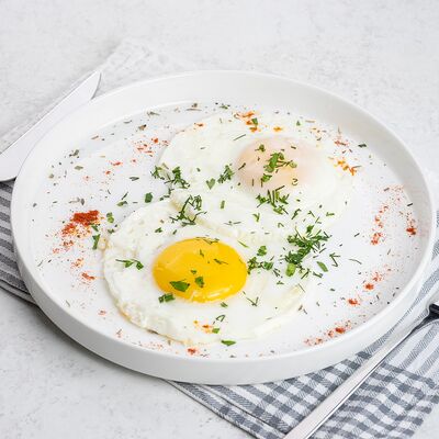 Яичница-глазунья в Бублик по цене 139 ₽