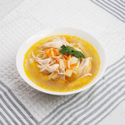 Суп куриный с лапшой в Бублик по цене 210 ₽