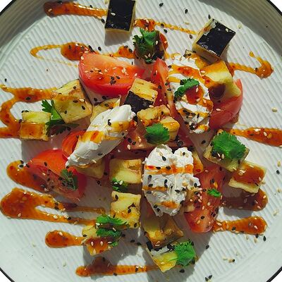 Салат с баклажанами в Cheese Knock по цене 470 ₽