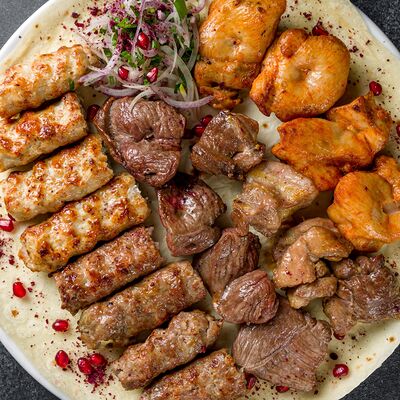 Ассорти шашлыков из курицы, баранины, индейки в Шоти по цене 2650