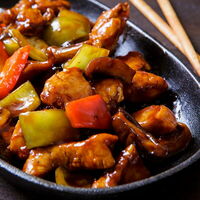 Курица с грибами шиитаке в Чайна Тун