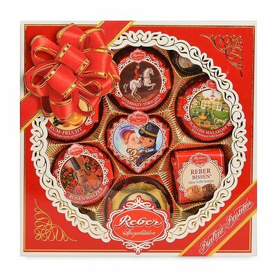 Шоколадные конфеты Моцарт Reber в Азбука Вкуса Экспресс Меню по цене 2159 ₽