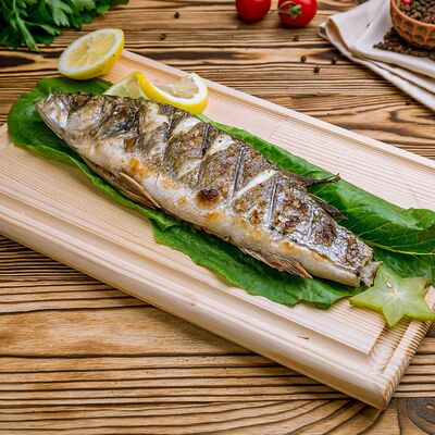 Сибас на мангале в Чеми Стумари по цене 1360 ₽