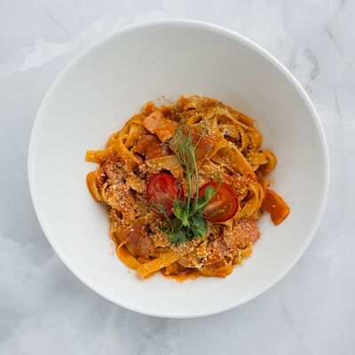 Аматричана в Паста-бар Хорошие руки по цене 650 ₽