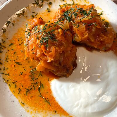 Ленивые голубцы в Кафе Mister & Missis Grille по цене 210 ₽