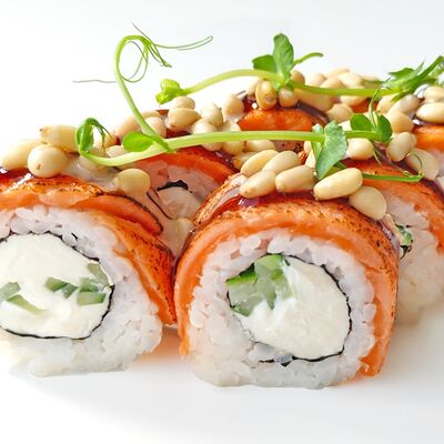 Филадельфия спешл в Рис и лосось по цене 1229 ₽