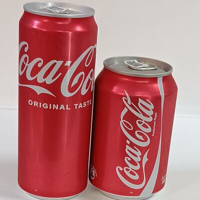 Coca-Cola в жестяной банкев Огонёк по цене 100 ₽