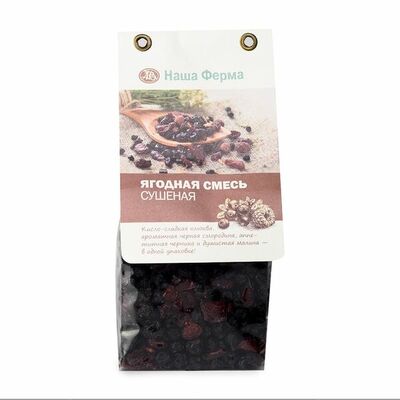 Смесь сушёных ягод Наша Ферма Красноярский край в Азбука Вкуса Экспресс Меню по цене 508 ₽