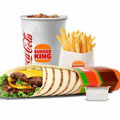 Биф Ролл Комбо в Burger King по цене 3250 ₸