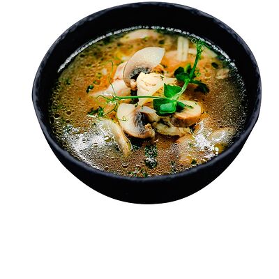 Суп-лапша с курицей и яйцом в Багс Банни от кафеМафия по цене 360