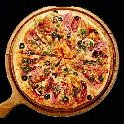 Пицца Мексиканская на тонком тесте в Леон по цене 700 ₽