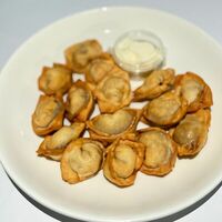 Жареные пельменив ТРИ КАЗАНА