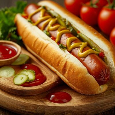 Хот-дог Датский в Шаурма и хот дог по цене 416 ₽