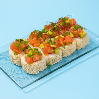 Ролл Отрадный лосось тартар в ILkato по цене 938 ₽