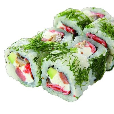 Ролл Сага в Pizza-Sushi по цене 495 ₽