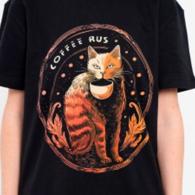 Футболка Огненный Котв Кофе 18 плюс по цене 1690 ₽