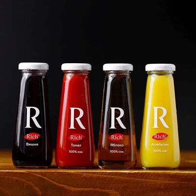 Сок Rich 200 мл асортим в Гранат по цене 250 ₽