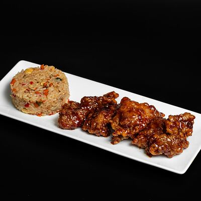 Ланч Кубаро с гарниром на выборв Pi Am Перчик по цене 1095 ₽