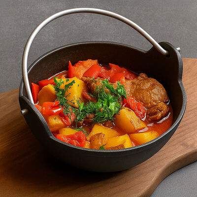 Жаркое с телятиной в Залечь на дно в Брюгге по цене 558 ₽