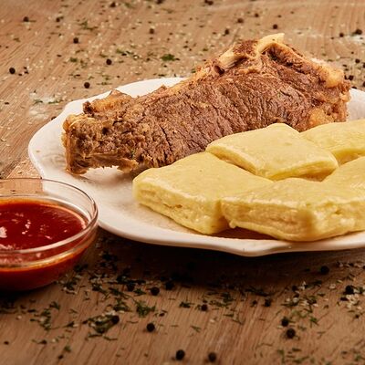 Аварский хинкал с отварной говядиной в Вкус Дагестана по цене 1180 ₽