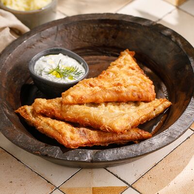 Тиропита с сыром и зеленью в ЛарисуВаннуХочу по цене 690