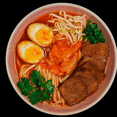 Кимчи рамен с говядиной в Ramenshop по цене 600 ₽
