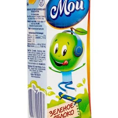 Сок детский яблочный Мой в ФастФуд 34 - Кафе на Юности по цене 70 ₽