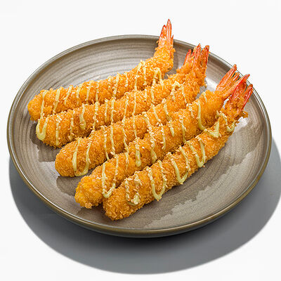 Креветки с соусом Васаби в Вкус и лосось по цене 720 ₽