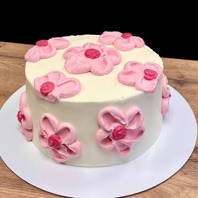 Торт розовая ромашка в Nu Natali Cakes по цене 4950 ₽