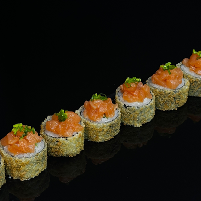 Жаренный ролл лосось юдзу в Rollita по цене 845 ₽