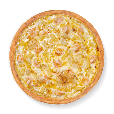 Пицца Ямайка с креветками (21 см) в Автоcуши Автопицца по цене 581 ₽