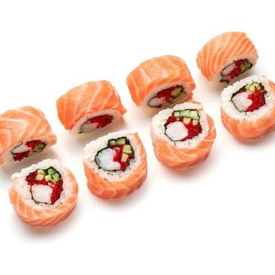 Окане с лососем и креветкой в Доставка Kaifa по цене 1074 ₽