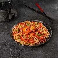 Лапша (wok) в Рыба на рисе