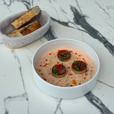 Морской гребешок в сливочном соусе в Семейное бистро Монти по цене 1150 ₽