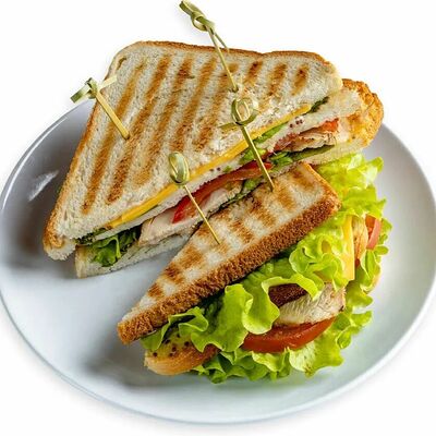 Сэндвич с курицей в Панорама по цене 460 ₽