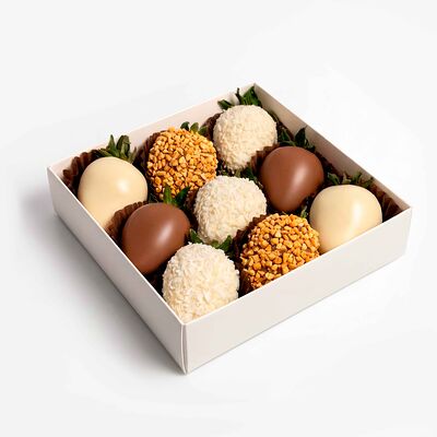 Клубника в шоколаде Фереро молочный S в Клубника в шоколаде VeryBerryLab по цене 3990 ₽