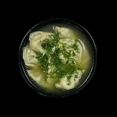 Пельмени с бульоном в Kaikan по цене 380 ₽
