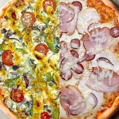 КнязьБургер и Три богатыря в ПиЦЦунда Море начинки по цене 1379 ₽