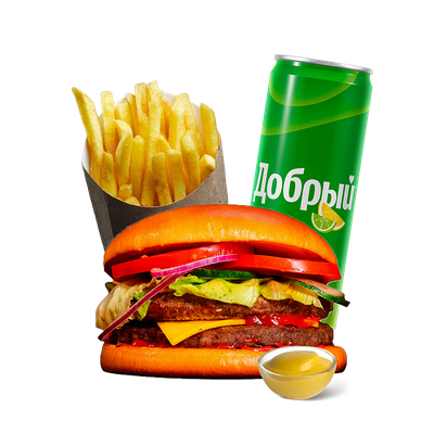 Биф combo double в Fat house по цене 990 ₽
