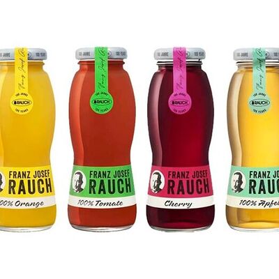 Сок в ассортименте в стекле Rauch в 30 см по цене 200 ₽