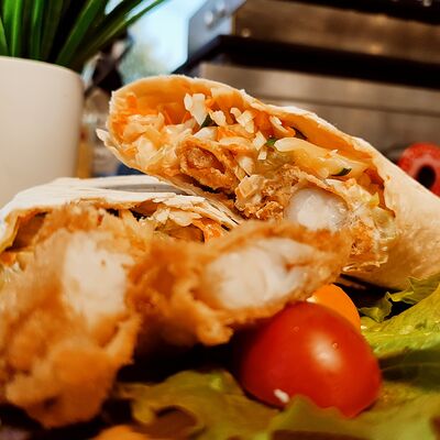 Питерская шаверма с креветками в Фокси по цене 550 ₽