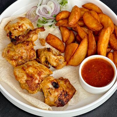 Шашлык куриный по-кавказски в Berberry & ptichka по цене 650 ₽