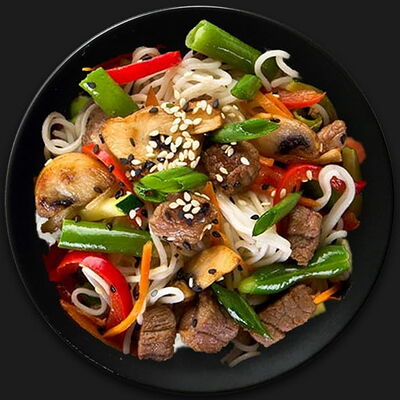 Горячий салат с Харусаме в Sёmga по цене 723 ₽